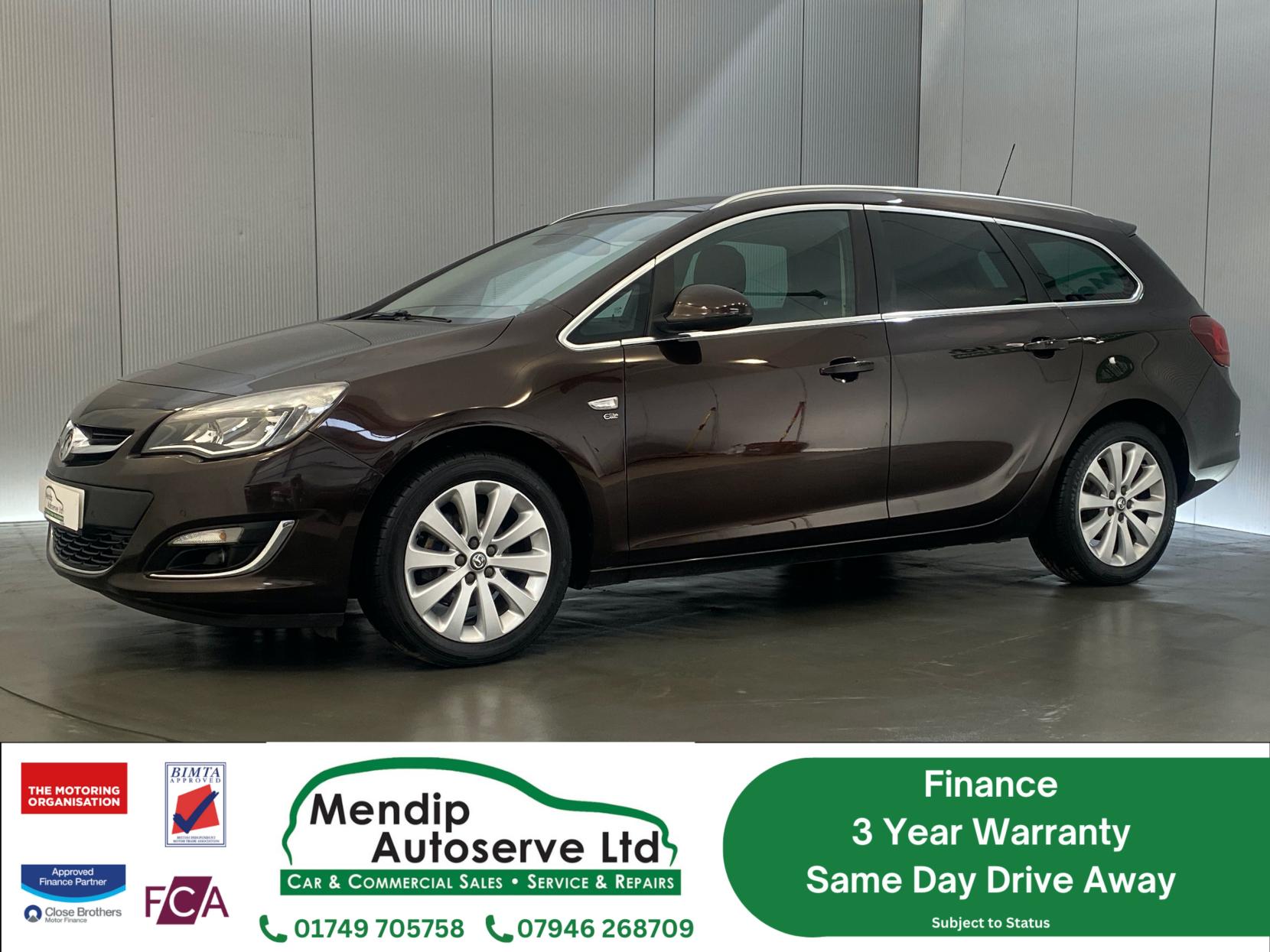 Vauxhall Astra 1.6 16V Elite Sports Tourer 5dr Petrol Auto Euro 5 (115 ps)