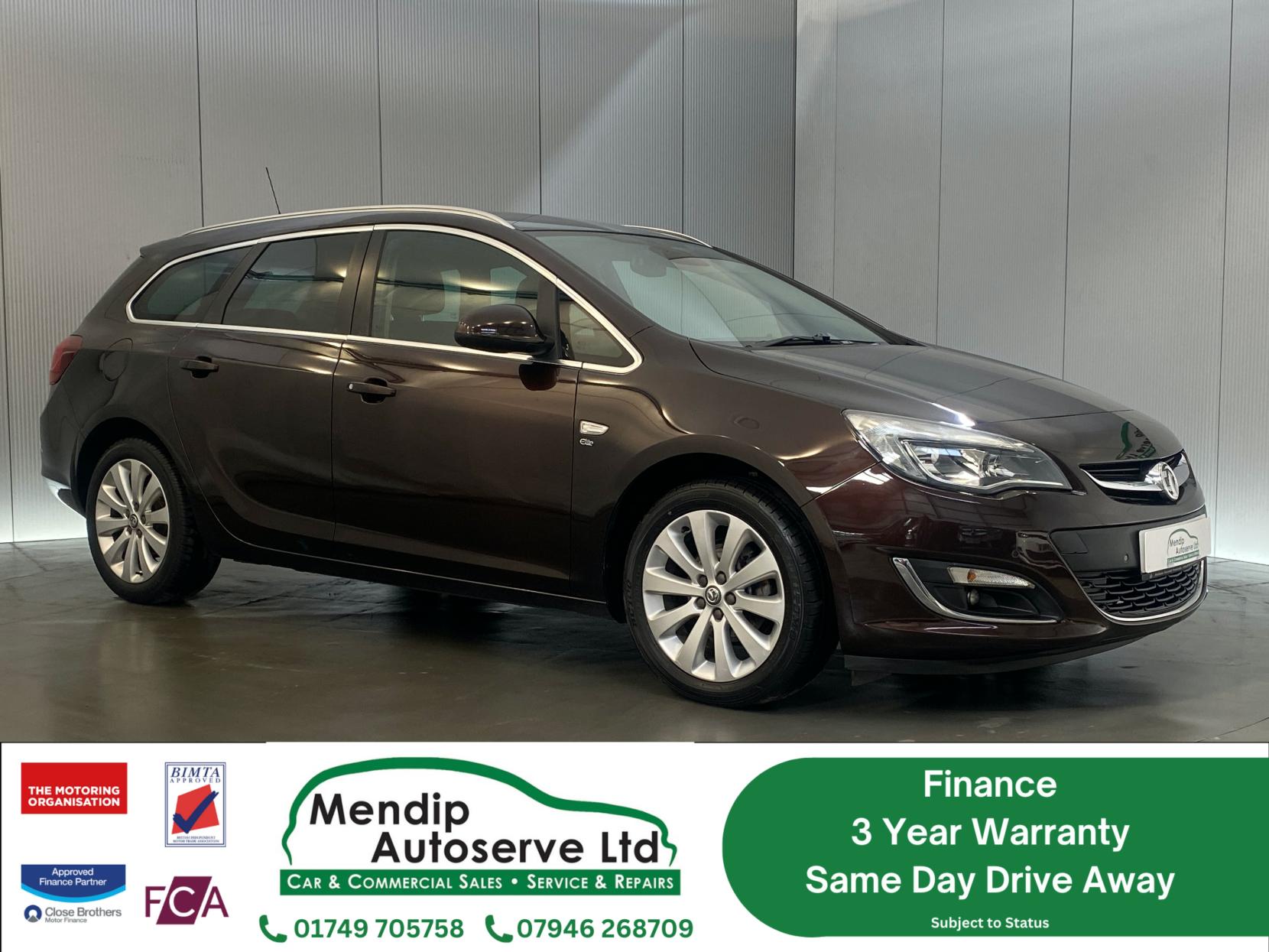 Vauxhall Astra 1.6 16V Elite Sports Tourer 5dr Petrol Auto Euro 5 (115 ps)