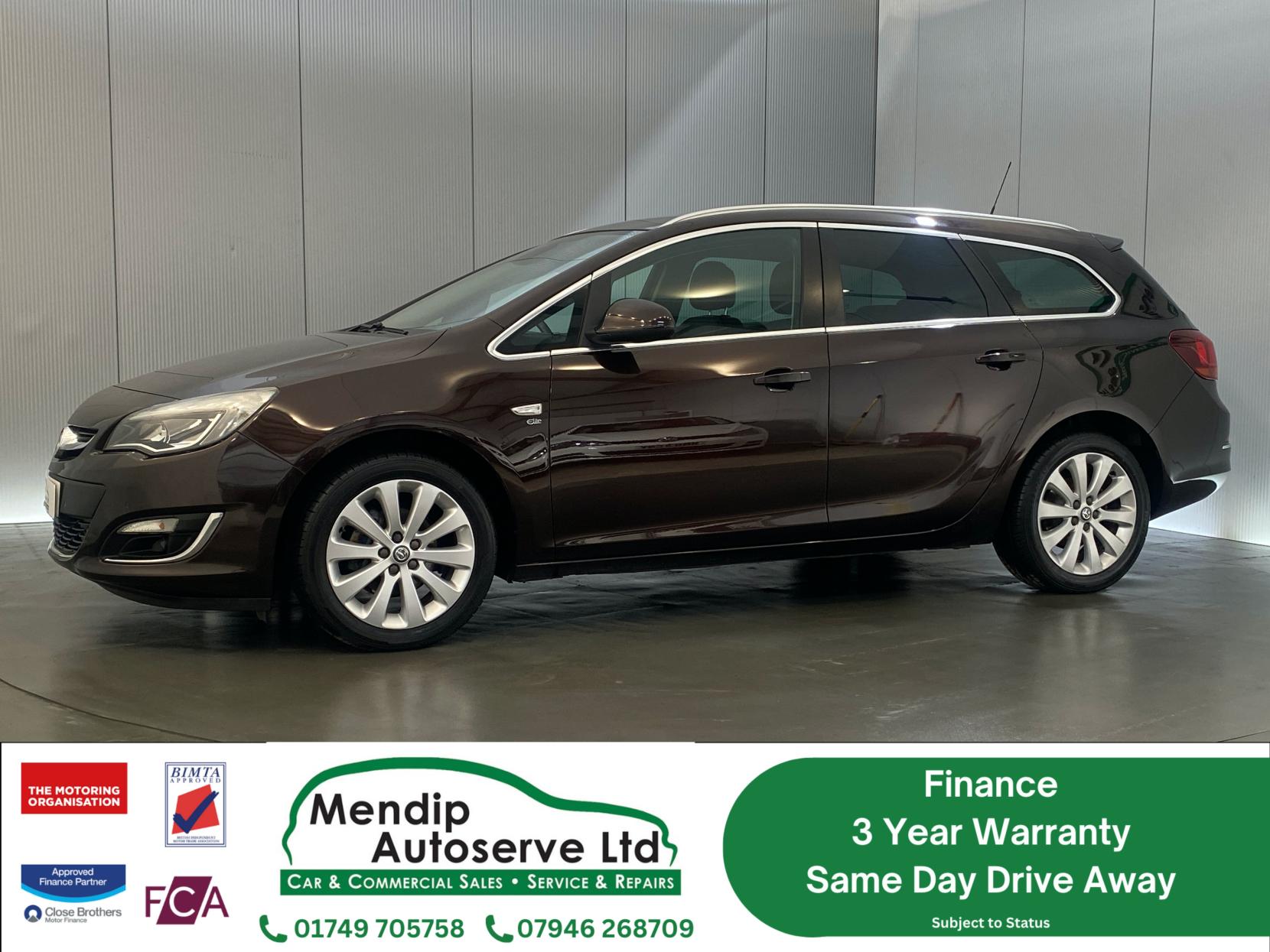 Vauxhall Astra 1.6 16V Elite Sports Tourer 5dr Petrol Auto Euro 5 (115 ps)