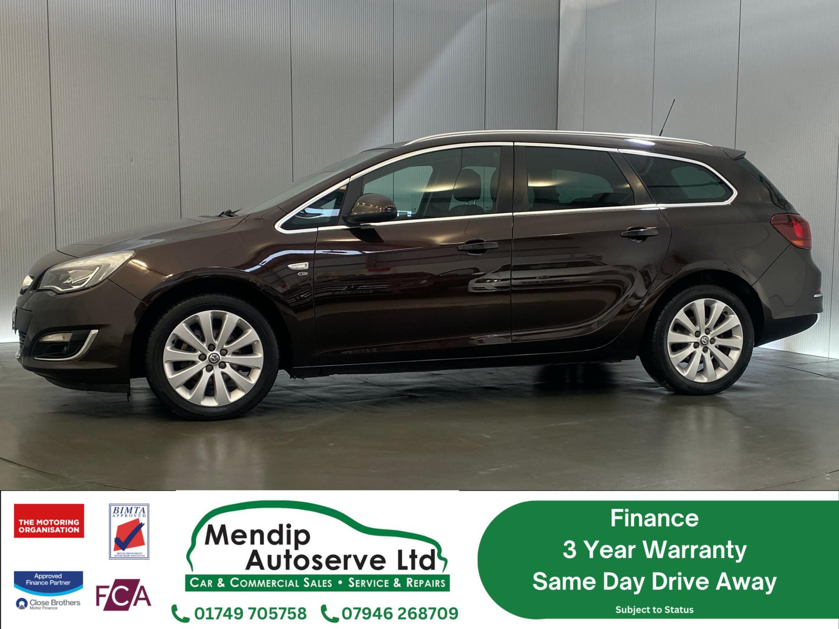 Vauxhall Astra 1.6 16V Elite Sports Tourer 5dr Petrol Auto Euro 5 (115 ps)