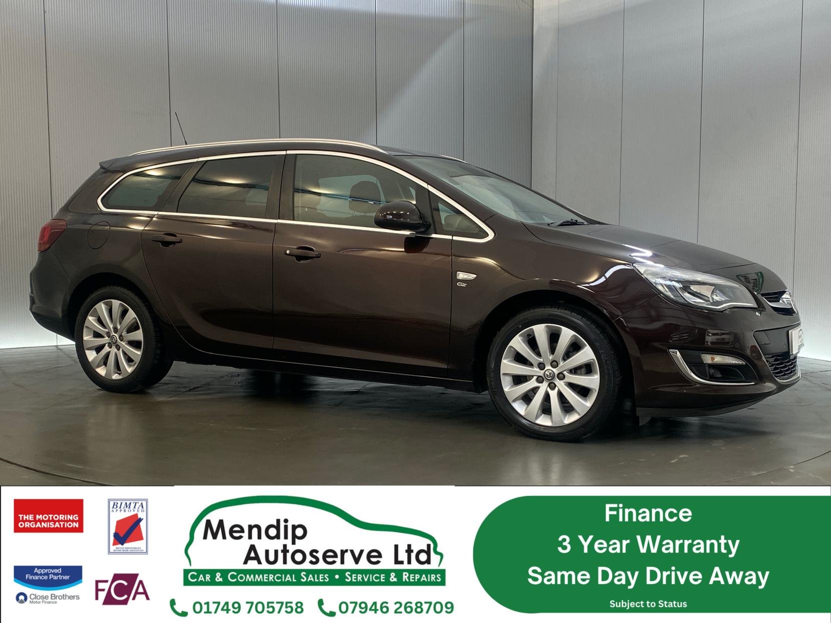 Vauxhall Astra 1.6 16V Elite Sports Tourer 5dr Petrol Auto Euro 5 (115 ps)