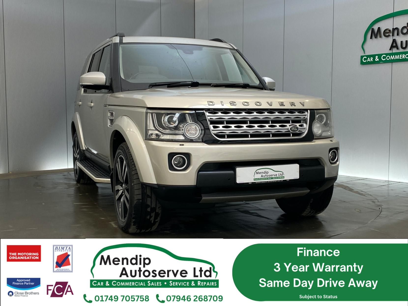 Land Rover Discovery 4 3.0 SD V6 HSE Luxury SUV 5dr Diesel Auto 4WD Euro 5 (s/s) (255 bhp)