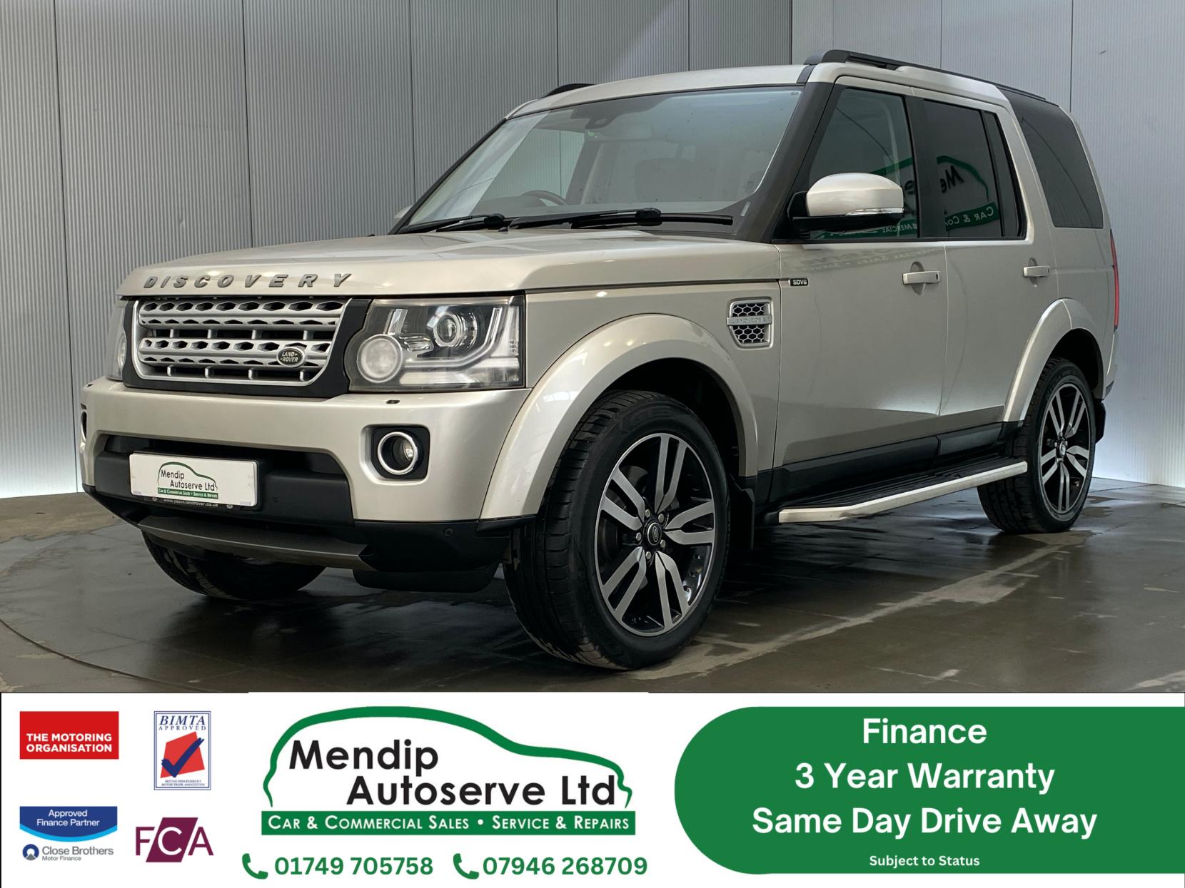 Land Rover Discovery 4 3.0 SD V6 HSE Luxury SUV 5dr Diesel Auto 4WD Euro 5 (s/s) (255 bhp)
