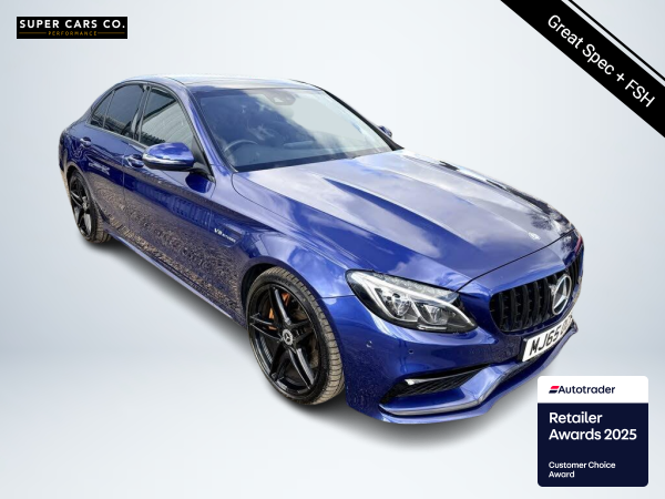 Mercedes-Benz C Class 4.0 C63 V8 BiTurbo AMG (Premium) Saloon 4dr Petrol SpdS MCT Euro 6 (s/s) (476 ps)