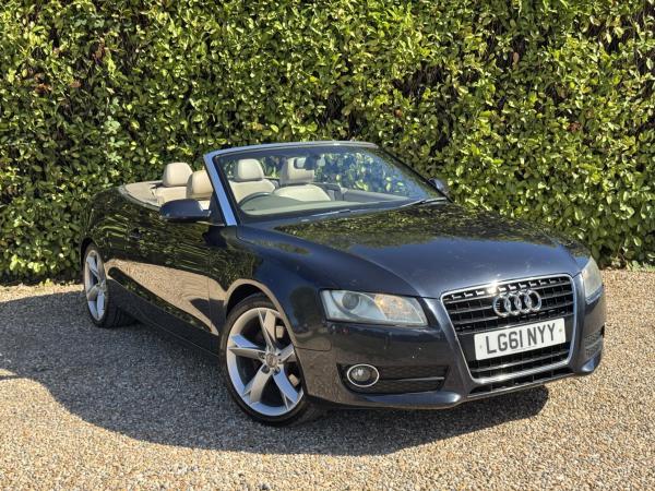 Audi A5 Cabriolet 3.2 FSI V6 SE Convertible 2dr Petrol Multitronic Euro 5 Auto 8Spd (265 ps)