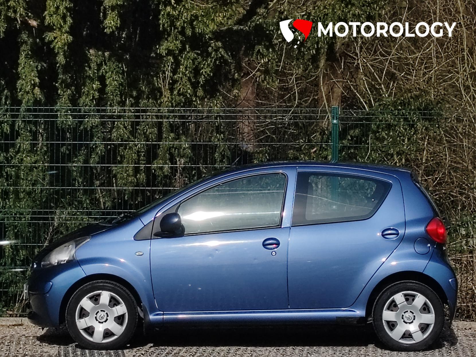 Toyota AYGO 1.0 VVT-i Blue Hatchback 5dr Petrol Manual Euro 4 (67 bhp)