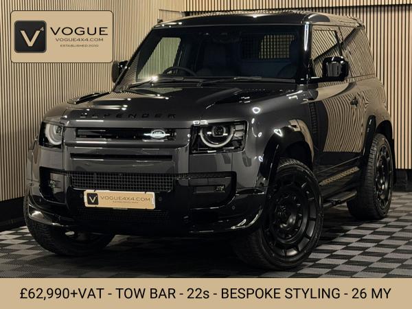 Land Rover Defender 90 3.0 D250 MHEV X-Dynamic SE Hard Top SUV 3dr Diesel Auto 4WD SWB Euro 6 (s/s) (249 ps)