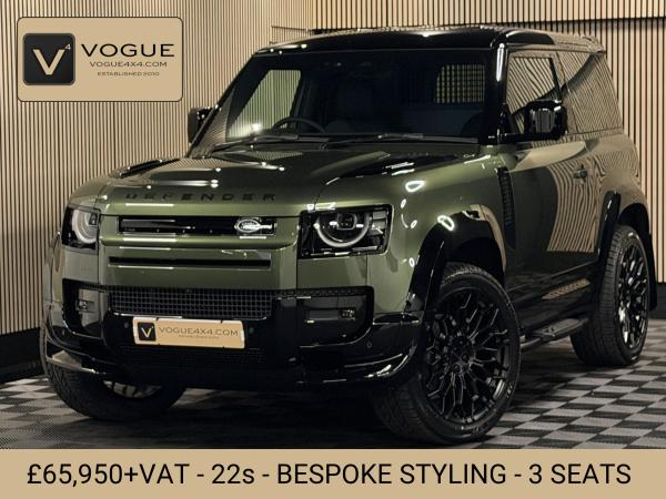 Land Rover Defender 90 3.0 D250 MHEV X-Dynamic SE Hard Top SUV 3dr Diesel Auto 4WD SWB Euro 6 (s/s) (249 ps)