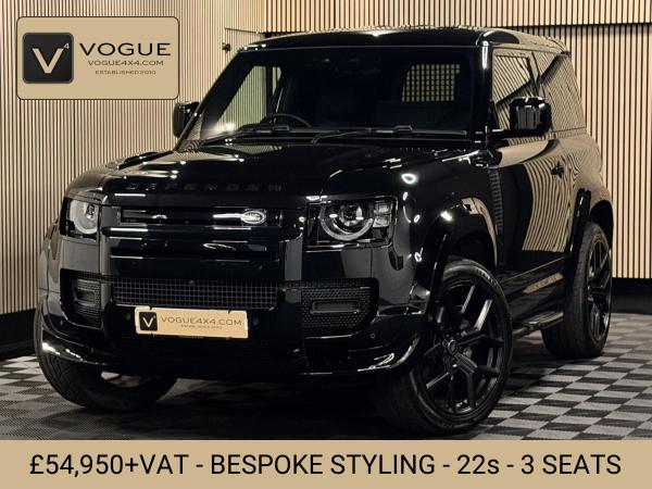 Land Rover Defender 90 3.0 D250 MHEV S Hard Top SUV 3dr Diesel Auto 4WD SWB Euro 6 (s/s) (250 ps)