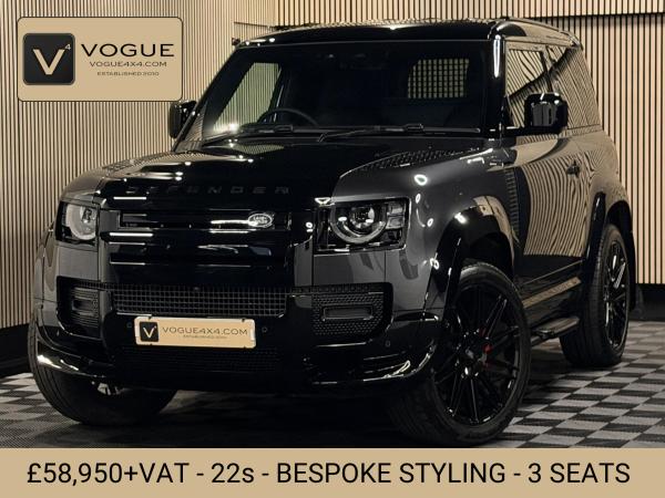 Land Rover Defender 90 3.0 D250 MHEV S Hard Top SUV 3dr Diesel Auto 4WD SWB Euro 6 (s/s) (250 ps)