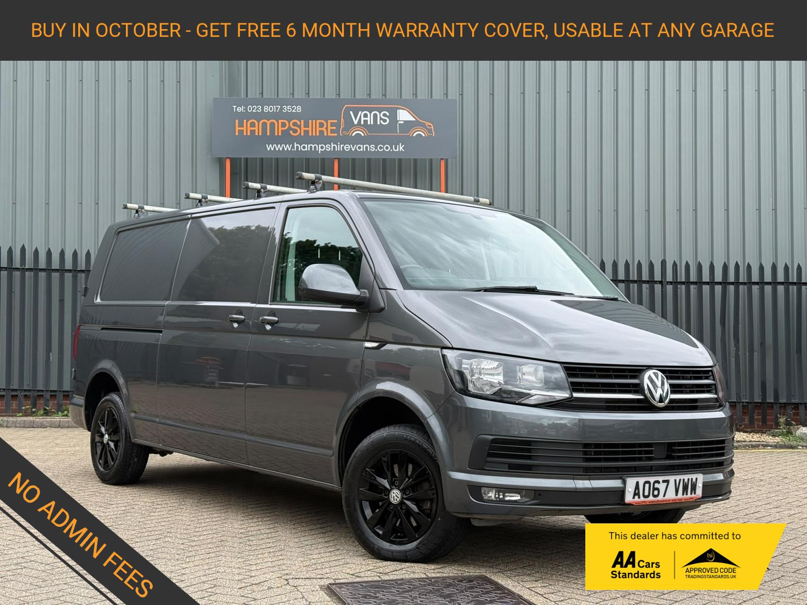 2017 Volkswagen Transporter 2.0 TDI T30 BlueMotion Tech Highline Panel Van 5dr Diesel Manual FWD LWB Euro 6 (s/s) (150 ps) - Image 1
