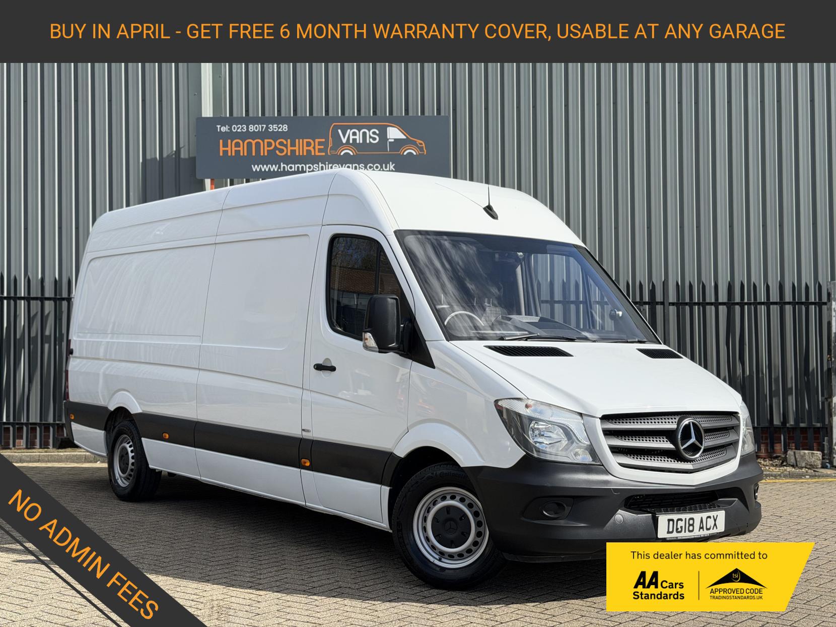 Mercedes-Benz Sprinter 2.1 314 CDi Panel Van 5dr Diesel Manual RWD L3 H3 (218 g/km, 140 bhp)