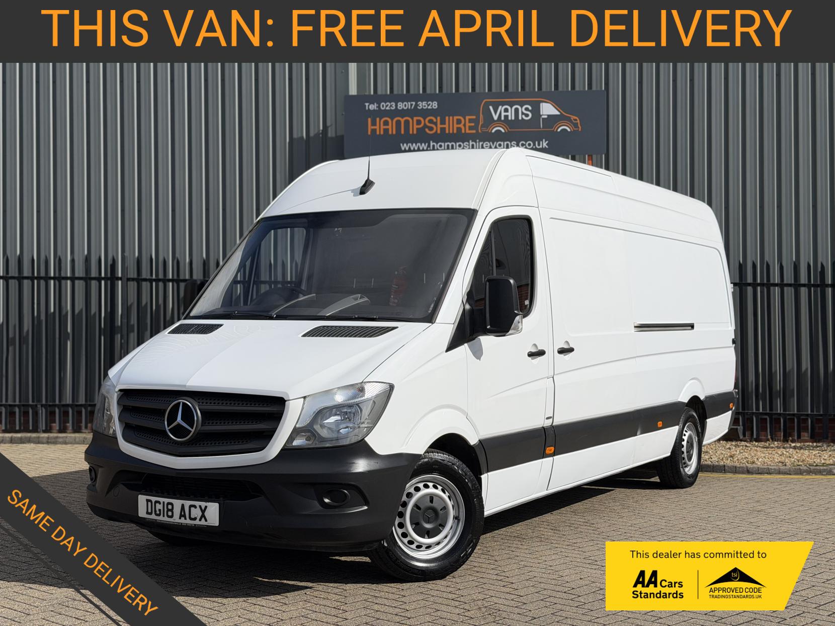 Mercedes-Benz Sprinter 2.1 314 CDi Panel Van 5dr Diesel Manual RWD L3 H3 (218 g/km, 140 bhp)