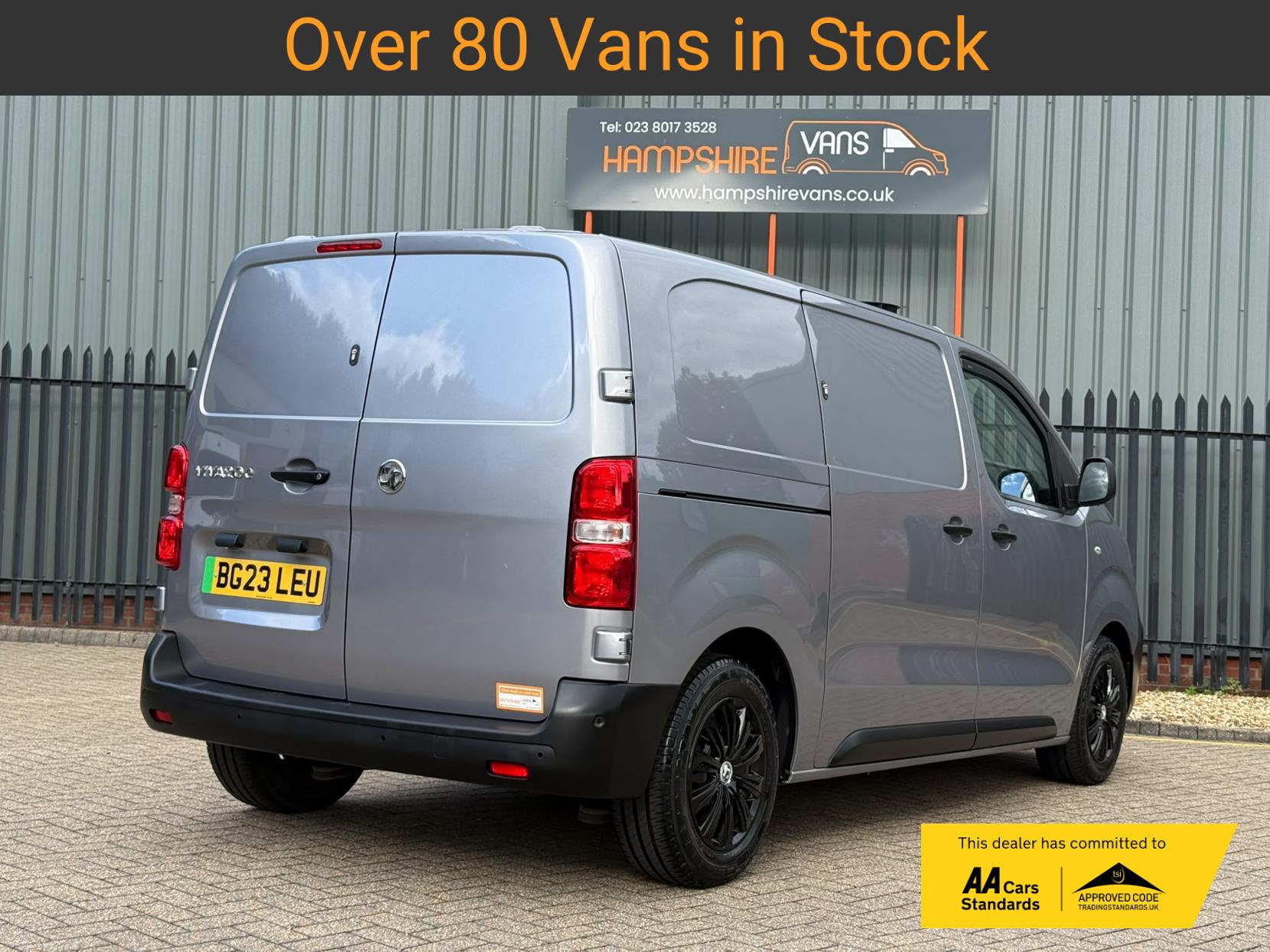2023 Vauxhall Vivaro Electric 3100 75kWh Prime Panel Van 6dr Electric Auto L1 H1 (7.4kW Charger) (136 ps) - Thumbnail 4