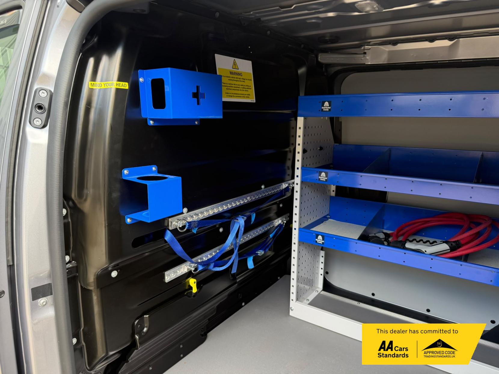 2023 Vauxhall Vivaro Electric 3100 75kWh Prime Panel Van 6dr Electric Auto L1 H1 (7.4kW Charger) (136 ps) - Thumbnail 36