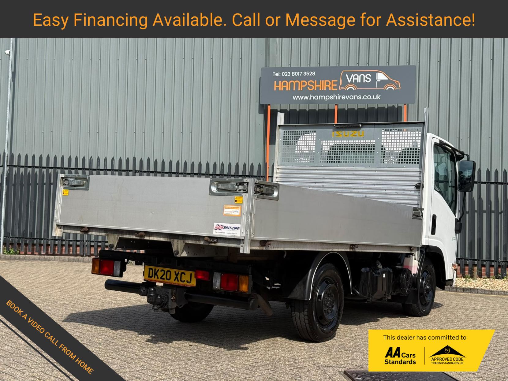 2020 Isuzu Grafter 1.9D N35 Green Dropside 2dr Diesel Manual RWD LWB Euro 6 (TRW) (125 ps) - Thumbnail 3