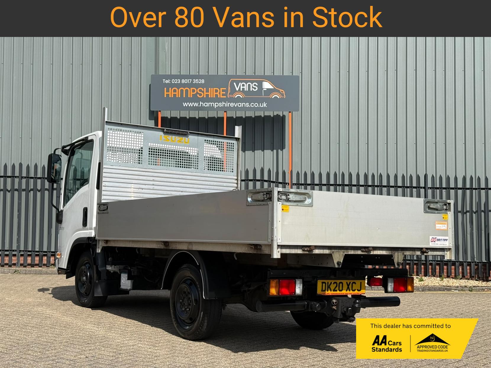 2020 Isuzu Grafter 1.9D N35 Green Dropside 2dr Diesel Manual RWD LWB Euro 6 (TRW) (125 ps) - Thumbnail 4