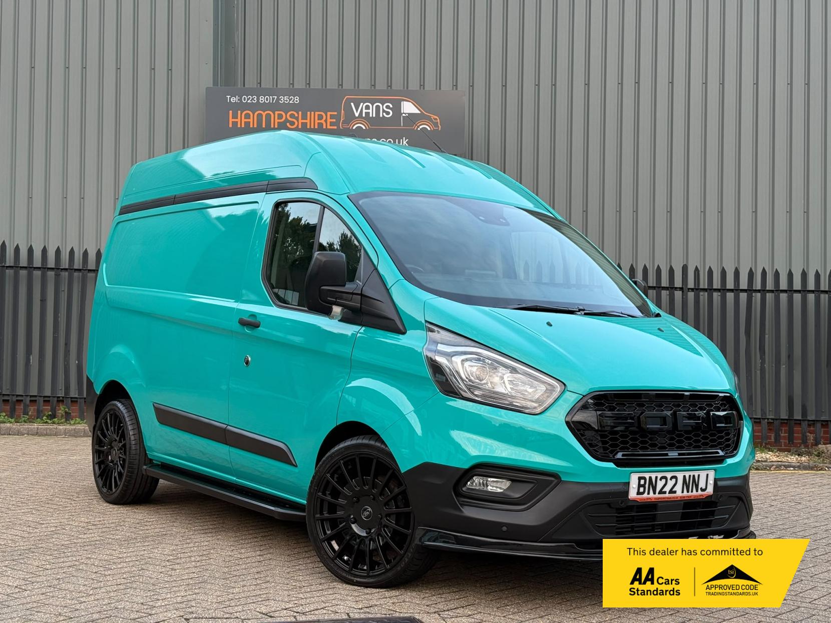 2022 Ford Transit Custom 2.0 340 EcoBlue Trend Panel Van 5dr Diesel Auto L1 H2 Euro 6 (s/s) (130 ps) - Image 1