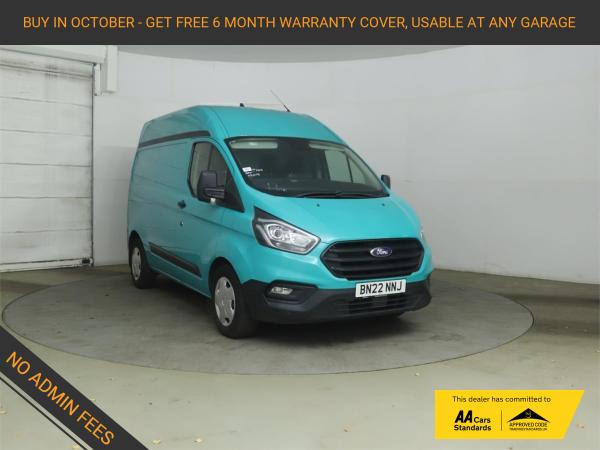 Ford Transit Custom 2.0 340 EcoBlue Trend Panel Van 5dr Diesel Auto L1 H2 Euro 6 (s/s) (130 ps)