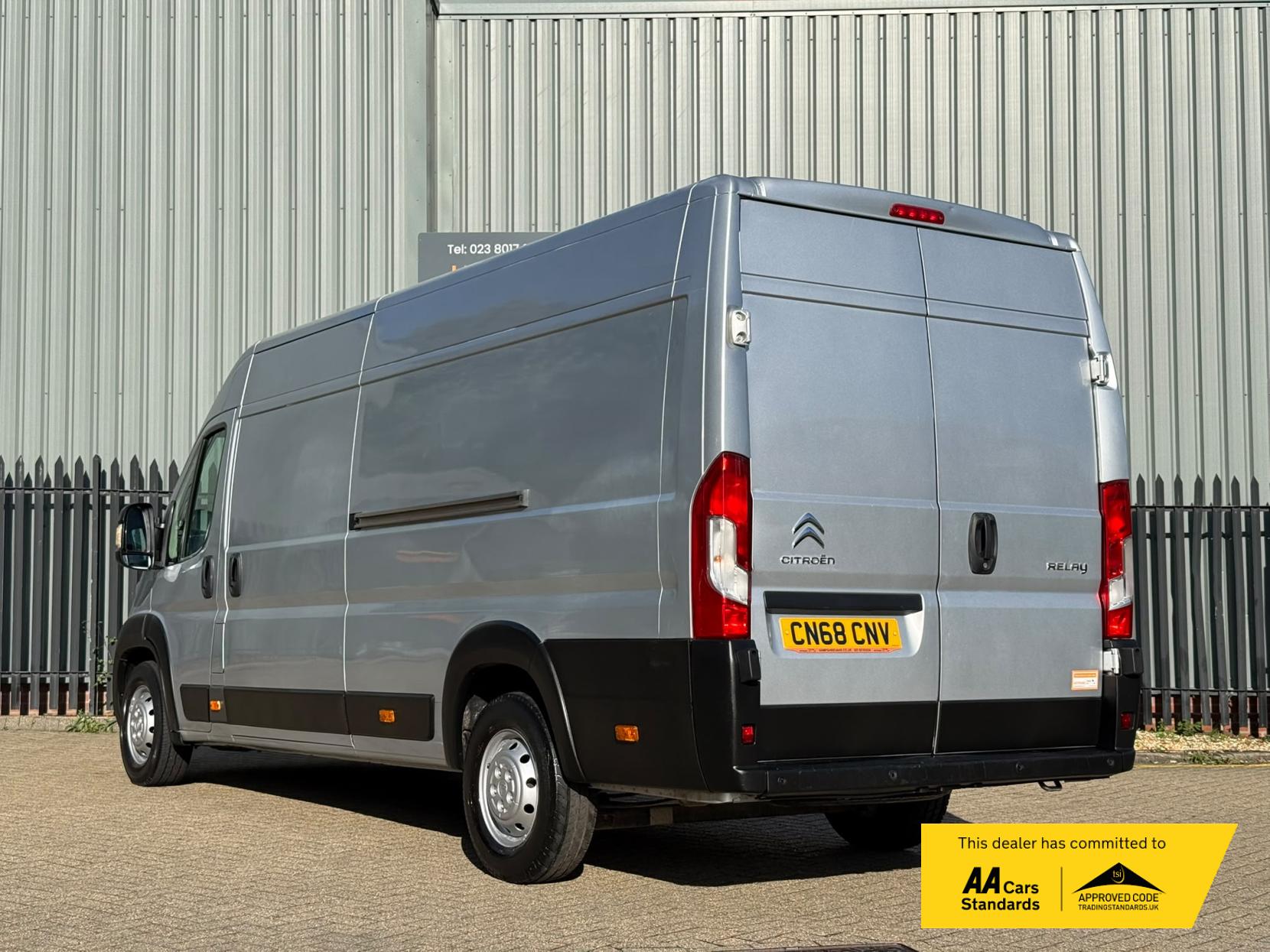 2018 Citroen Relay 2.0 BlueHDi 35 Enterprise Panel Van 5dr Diesel Manual L4 High Roof Euro 6 (Heavy) (130 ps) - Thumbnail 4
