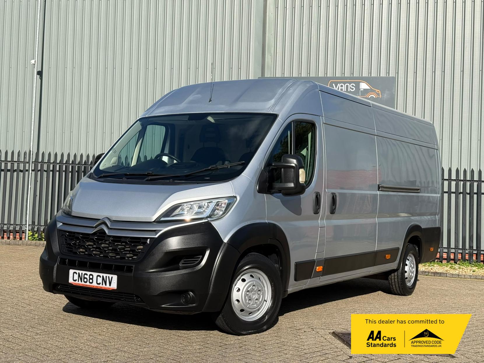 2018 Citroen Relay 2.0 BlueHDi 35 Enterprise Panel Van 5dr Diesel Manual L4 High Roof Euro 6 (Heavy) (130 ps) - Thumbnail 2