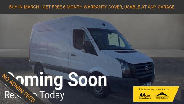 Volkswagen Crafter 2.5 BlueTDI CR35 Panel Van 4dr Diesel Manual RWD L2 H3 (161 bhp)