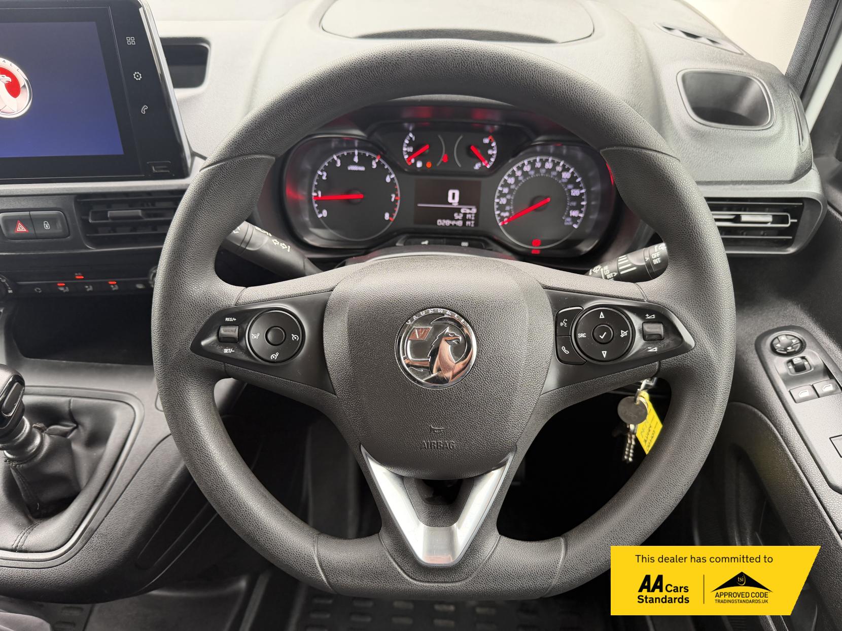 Vauxhall Combo 1.5 Turbo D 2300 Sportive Panel Van 5dr Diesel Manual L1 H1 Euro 6 (100 ps)