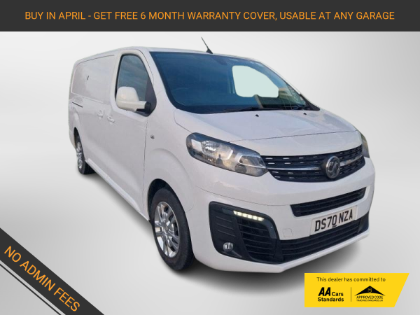 Vauxhall Vivaro 1.5 Turbo D 2900 Sportive Panel Van 5dr Diesel Manual L2 H1 Euro 6 (s/s) (100 ps)