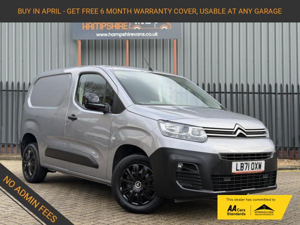 Citroen Berlingo 1.5 BlueHDi 1000 Enterprise M Pro Panel Van 5dr Diesel Manual SWB Euro 6 (s/s) (100 ps)