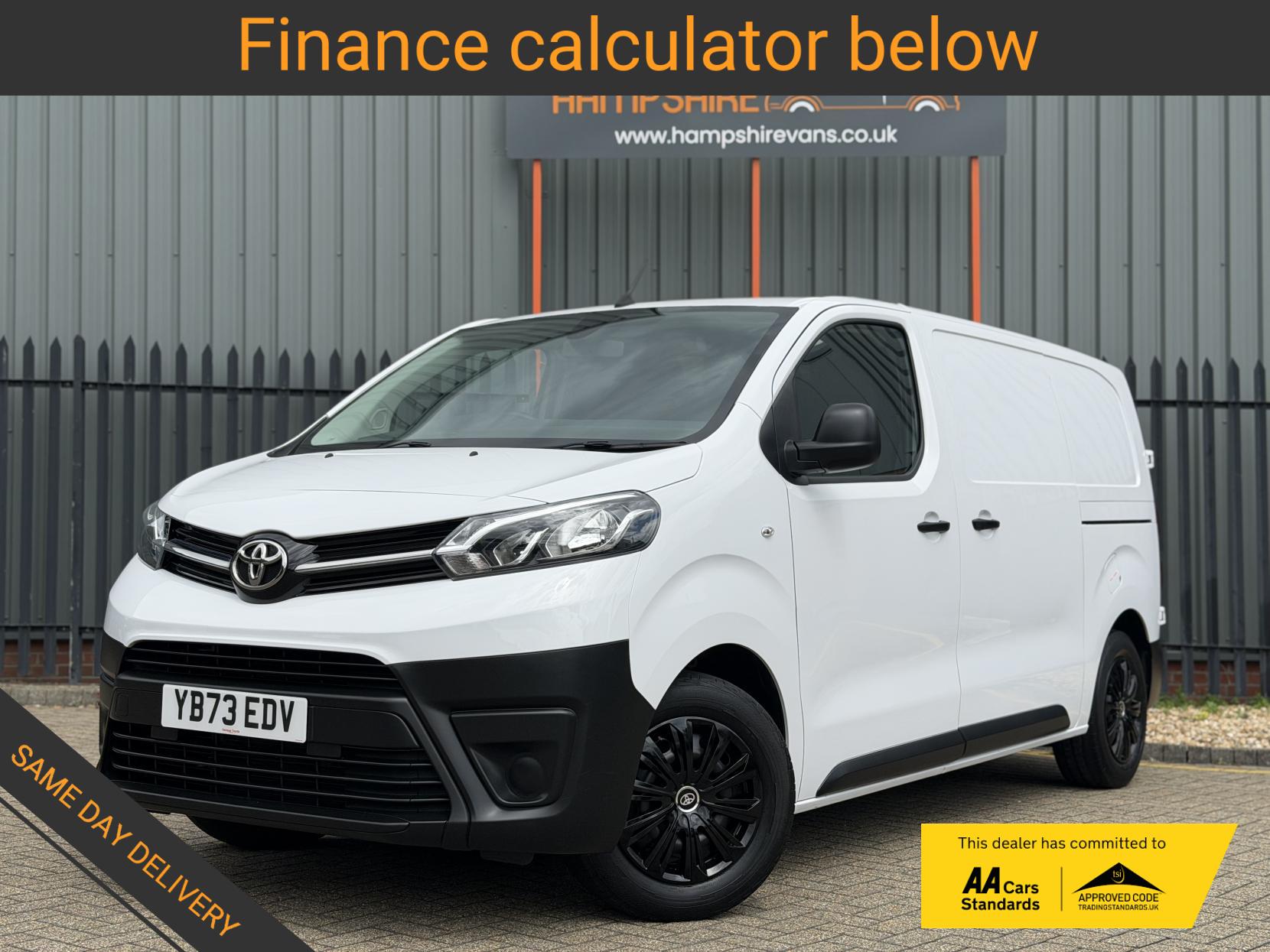2023 Toyota ProAce 1.5D Icon Medium Panel Van 6dr Diesel Manual MWB Euro 6 (s/s) (120 bhp) - Thumbnail 2