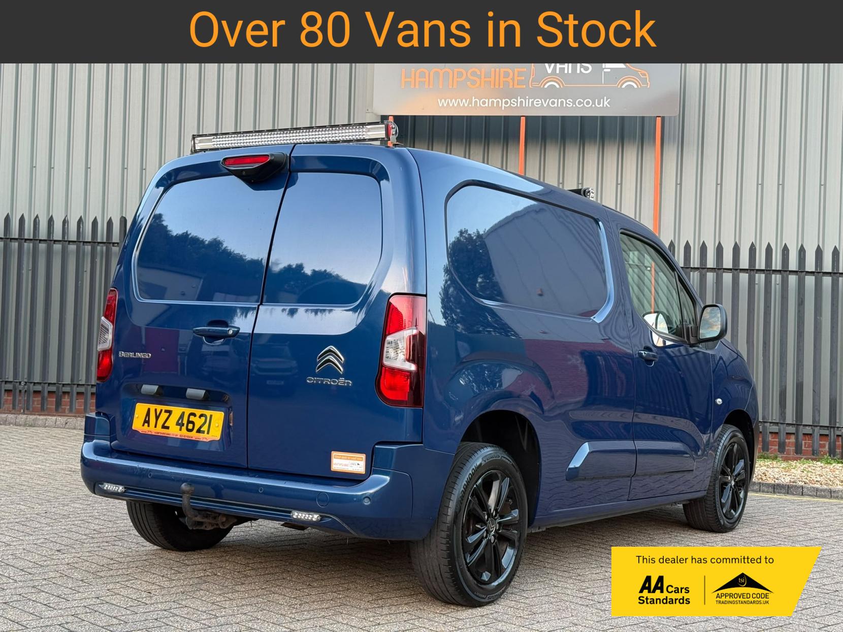 2020 Citroen Berlingo 1.5 BlueHDi 1000 Driver M Panel Van 5dr Diesel EAT8 SWB Euro 6 (s/s) (130 ps) - Thumbnail 4