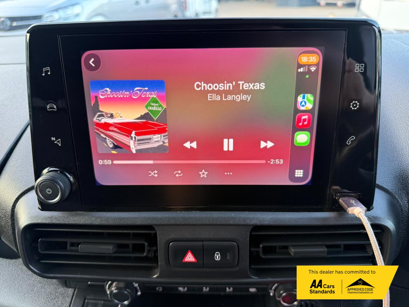 2020 Citroen Berlingo 1.5 BlueHDi 1000 Driver M Panel Van 5dr Diesel EAT8 SWB Euro 6 (s/s) (130 ps) - Thumbnail 15