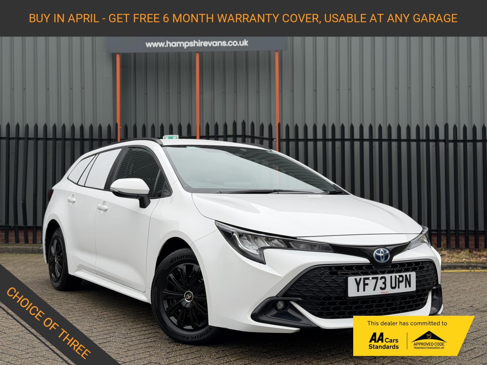 Toyota Corolla 1.8 VVT-h Car Derived Van 5dr Petrol Hybrid CVT Euro 6 (s/s) (140 ps)