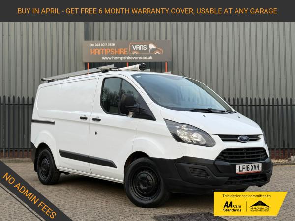Ford Transit Custom 2.2 TDCi 310 ECOnetic Panel Van 5dr Diesel Manual L1 H1 (162 g/km, 98 bhp)