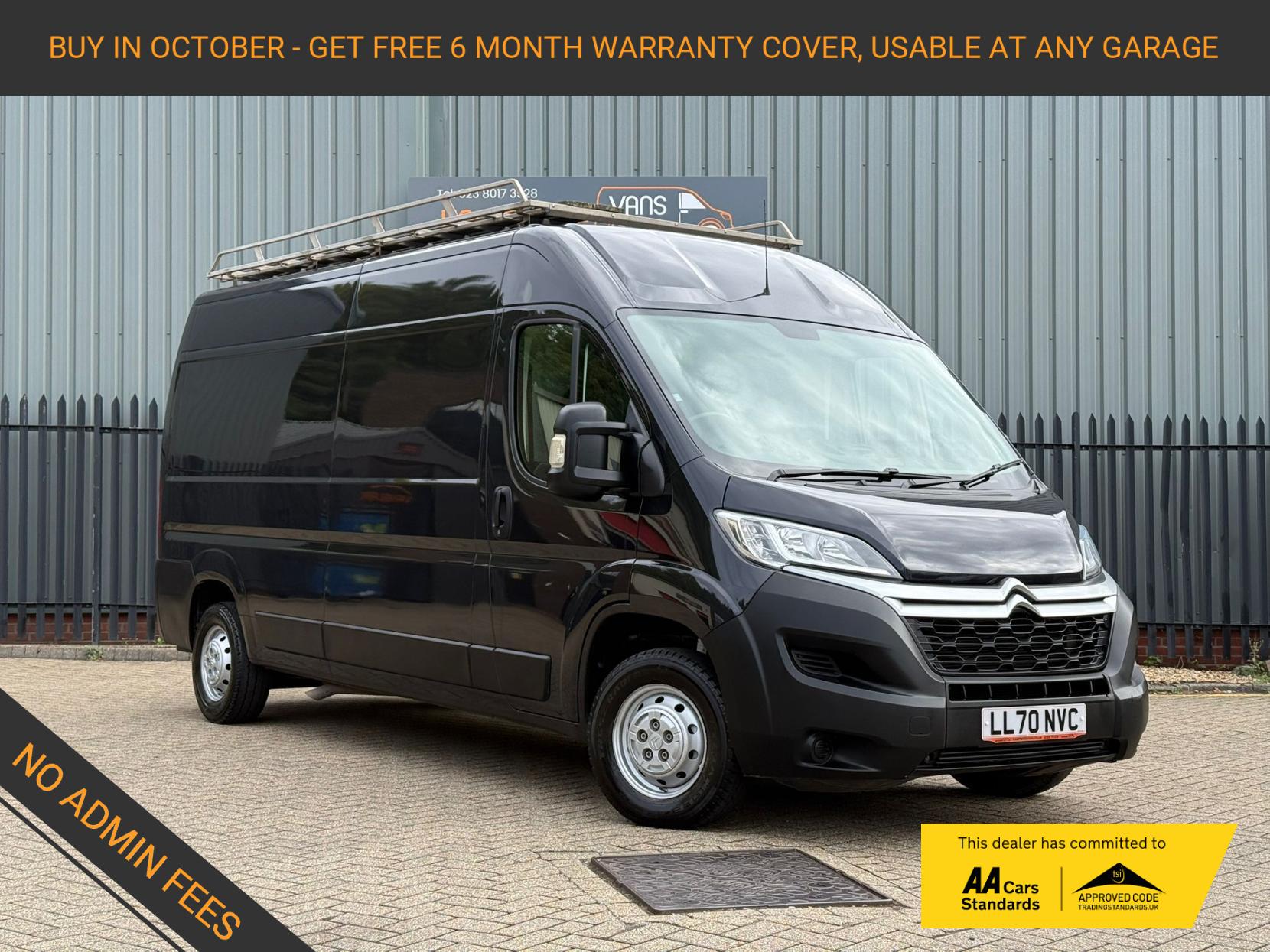 2020 Citroen Relay 2.2 BlueHDi 35 Enterprise Panel Van 5dr Diesel Manual L3 High Roof Euro 6 (s/s) (140 ps) - Image 1