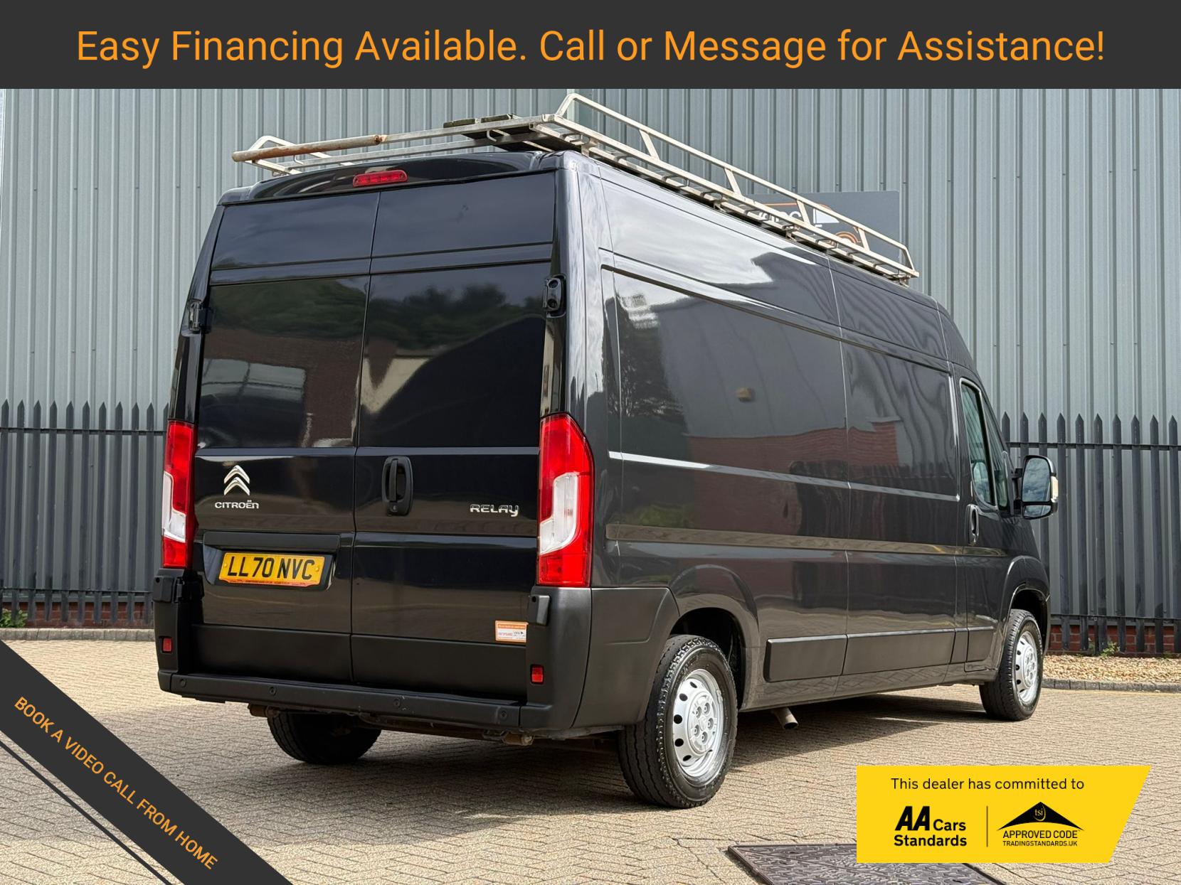 2020 Citroen Relay 2.2 BlueHDi 35 Enterprise Panel Van 5dr Diesel Manual L3 High Roof Euro 6 (s/s) (140 ps) - Thumbnail 3