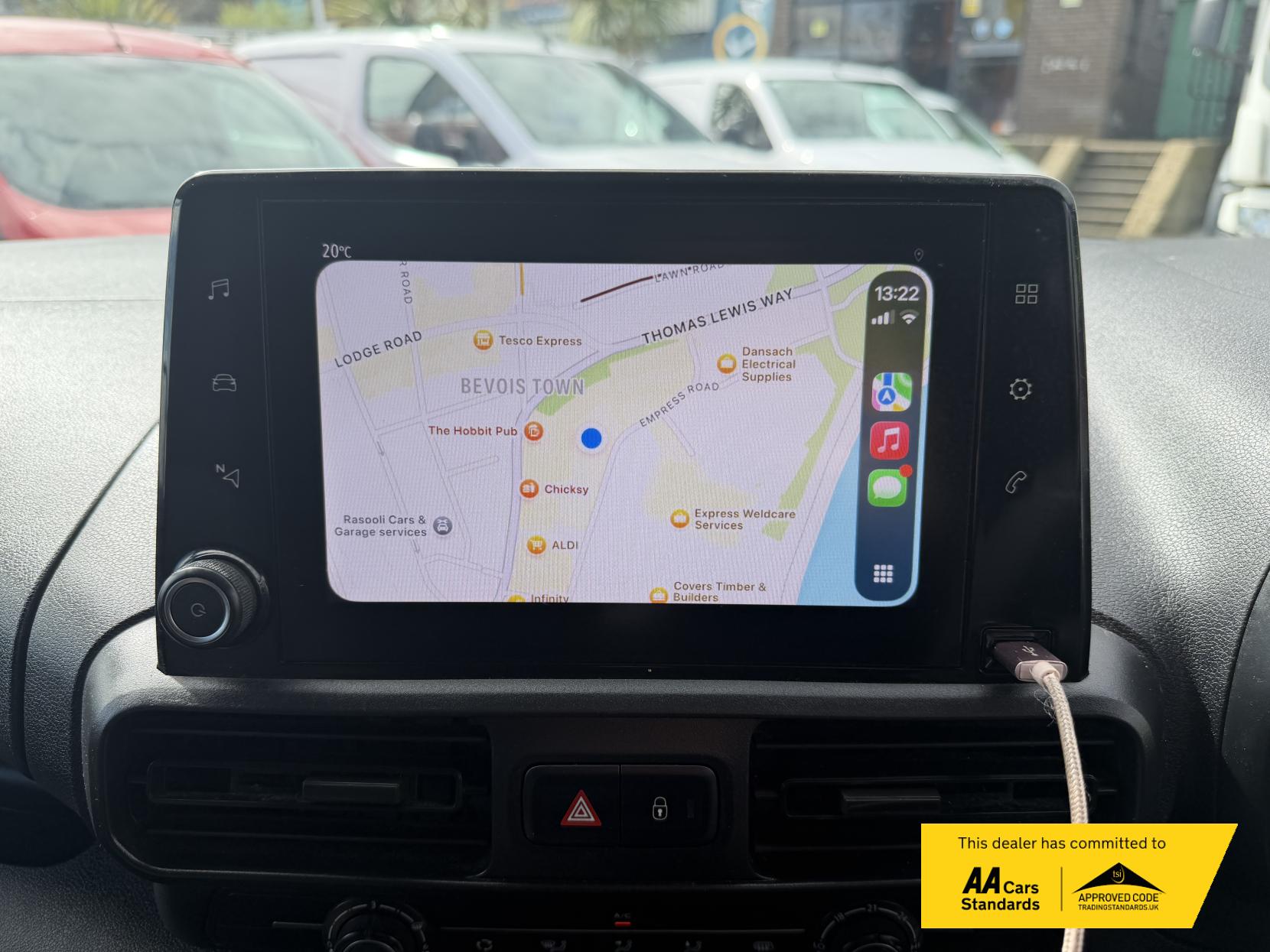 Vauxhall Combo 1.5 Turbo D 2300 Sportive Panel Van 4dr Diesel Manual L2 H1 Euro 6 (100 ps)