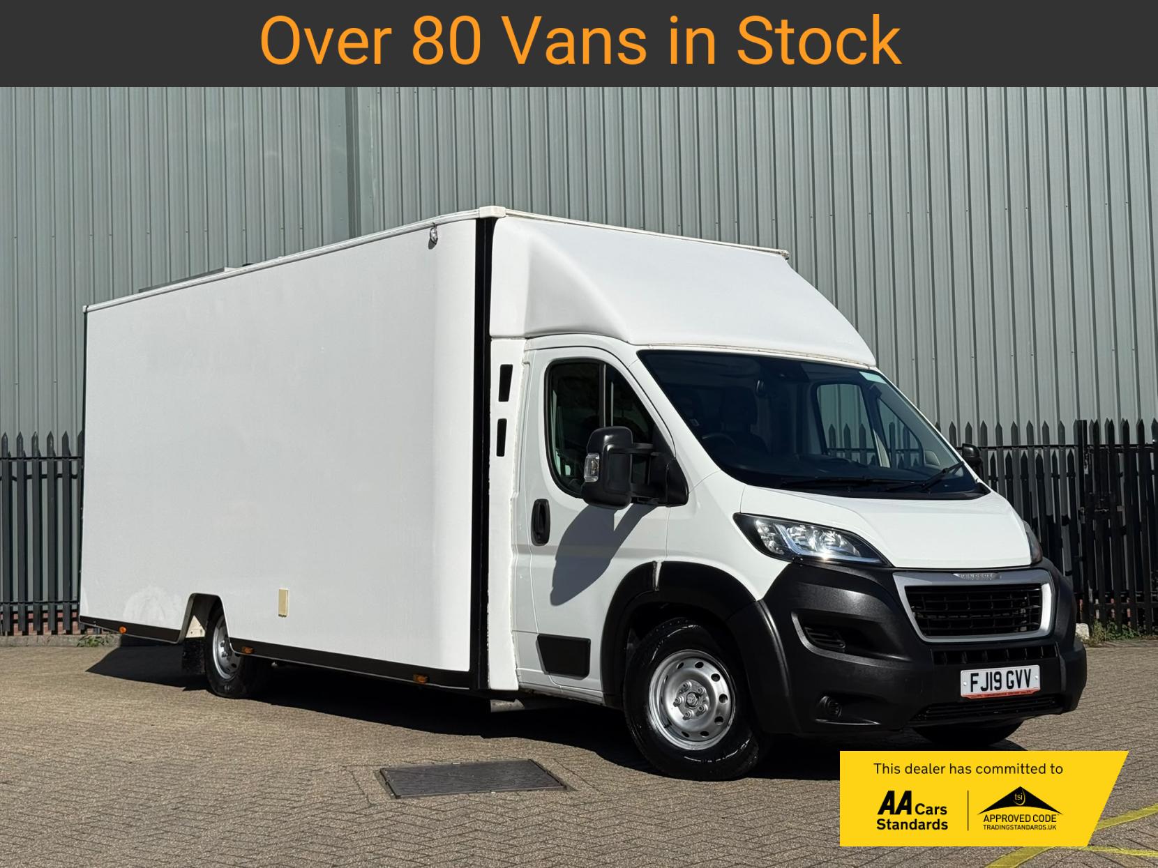 2019 Peugeot Boxer 2.0 BlueHDi 335 Built for Business Low Floor Luton 4dr Diesel Manual L3 Euro 6 (160 ps) - Thumbnail 5
