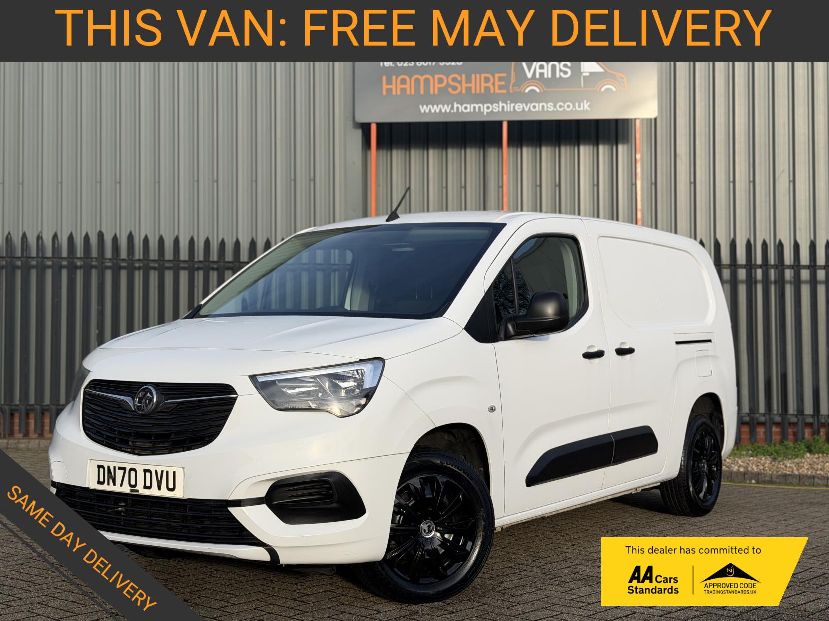 Vauxhall Combo 1.5 Turbo D 2300 Sportive Panel Van 4dr Diesel Manual L2 H1 Euro 6 (s/s) (100 ps)