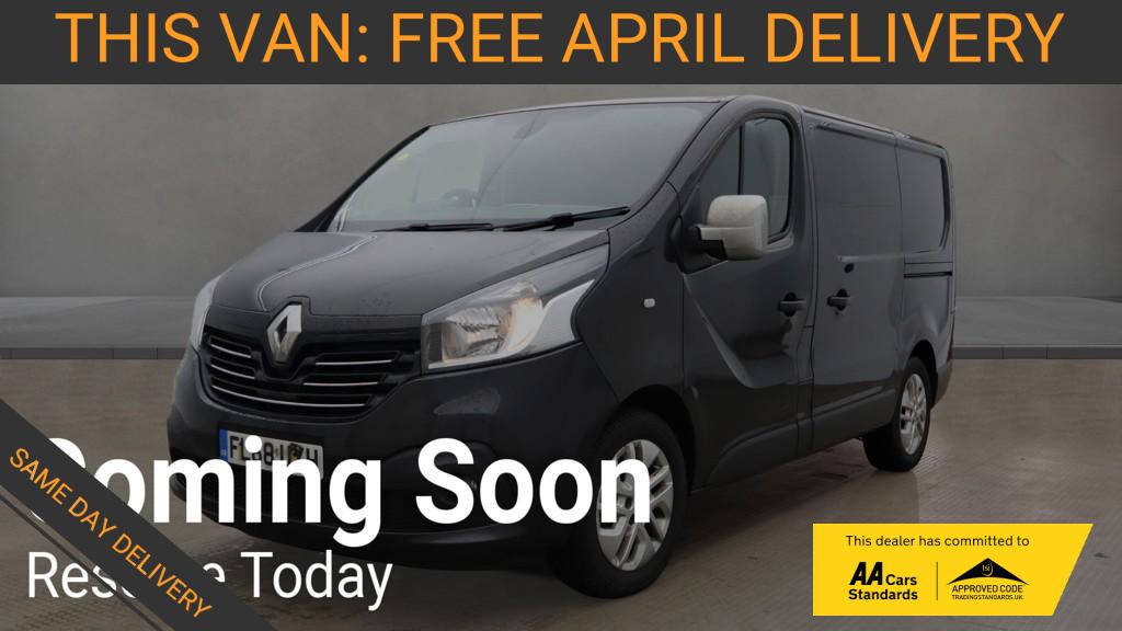 Renault Trafic 1.6 dCi ENERGY 27 Sport Nav Panel Van 5dr Diesel Manual SWB Standard Roof Euro 6 (s/s) (125 ps)