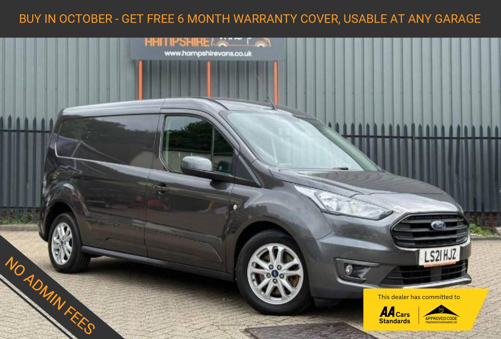 Ford Transit Connect 1.5 240 EcoBlue Limited Panel Van 5dr Diesel Auto L2 Euro 6 (s/s) (120 ps)