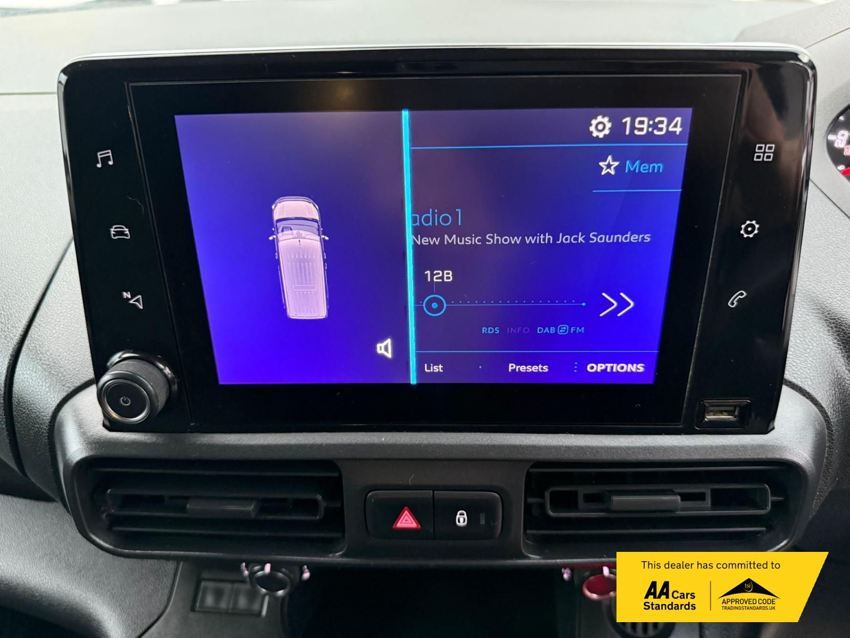 2022 Peugeot Partner 1.5 BlueHDi 850 Professional Long Crew Van Double Cab 6dr Diesel Manual LWB Euro 6 (100 bhp) - Thumbnail 34