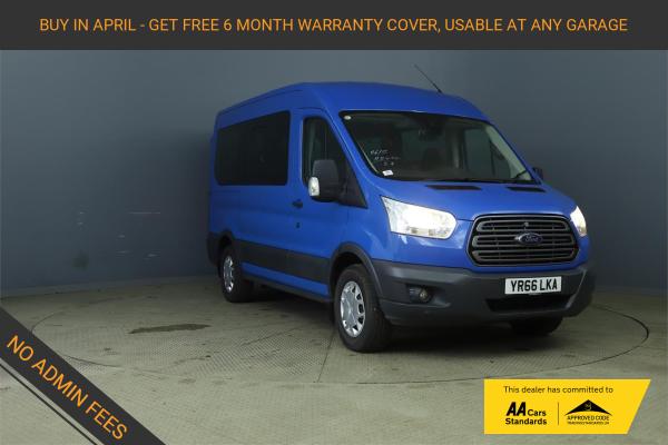 Ford Transit 2.2 TDCi 350 HDT Trend Minibus 4dr Diesel Manual L2 H2 (196 g/km, 123 bhp)