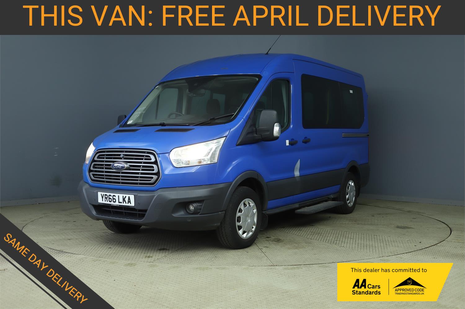 Ford Transit 2.2 TDCi 350 HDT Trend Minibus 4dr Diesel Manual L2 H2 (196 g/km, 123 bhp)