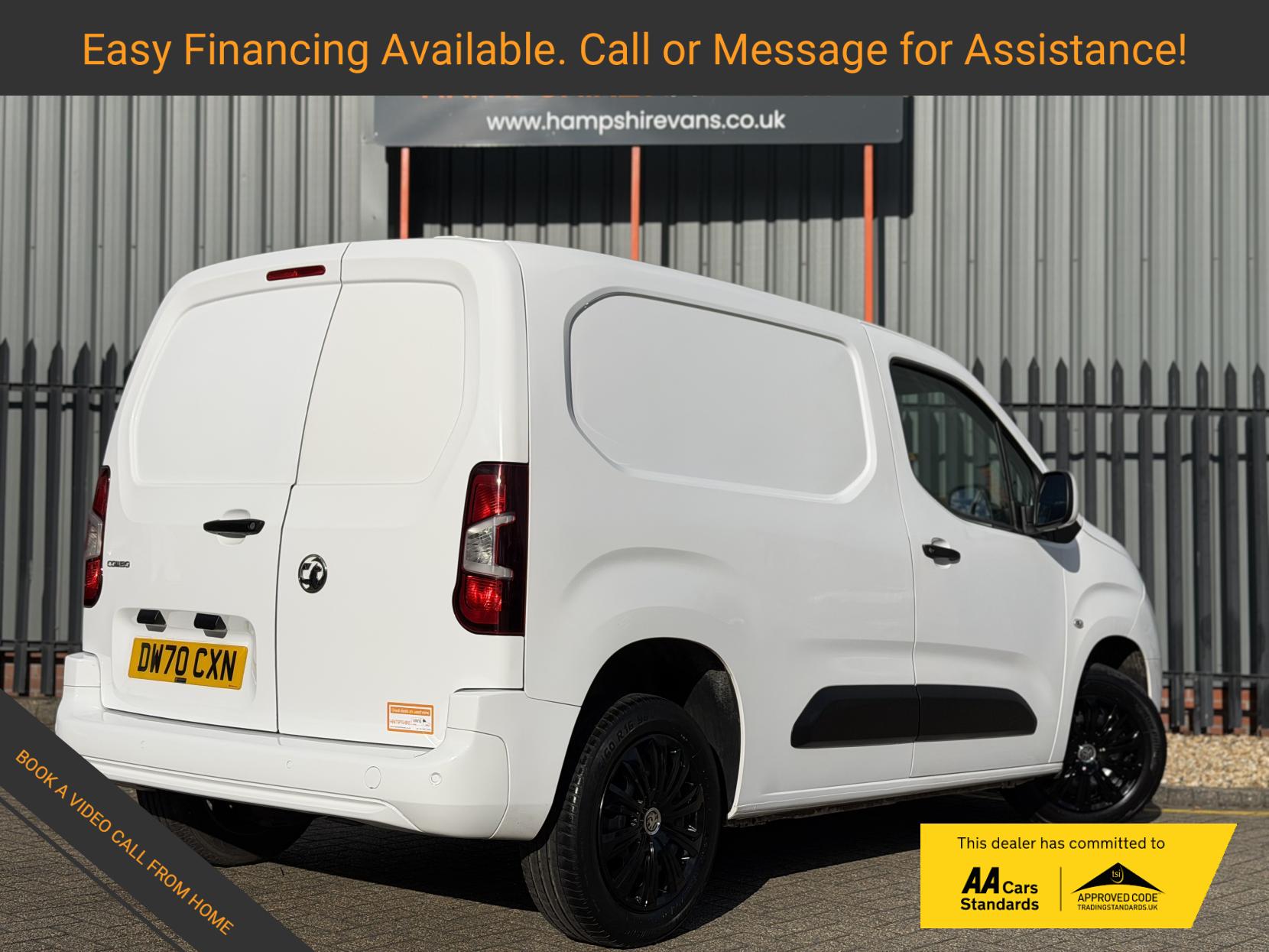 Vauxhall Combo 1.5 Turbo D 2300 Sportive Panel Van 4dr Diesel Manual L1 H1 Euro 6 (100 ps)