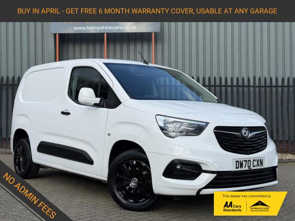 Vauxhall Combo 1.5 Turbo D 2300 Sportive Panel Van 4dr Diesel Manual L1 H1 Euro 6 (100 ps)