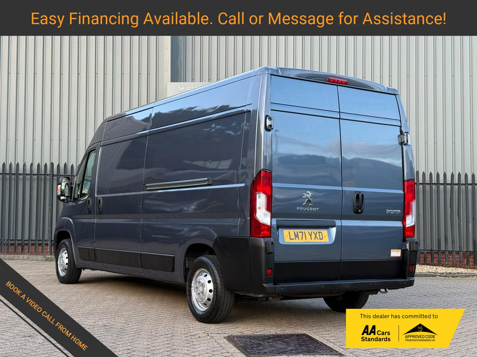 2022 Peugeot Boxer 2.2 BlueHDi 335 Professional Panel Van 5dr Diesel Manual L3 H2 Euro 6 (s/s) (140 ps) - Thumbnail 3