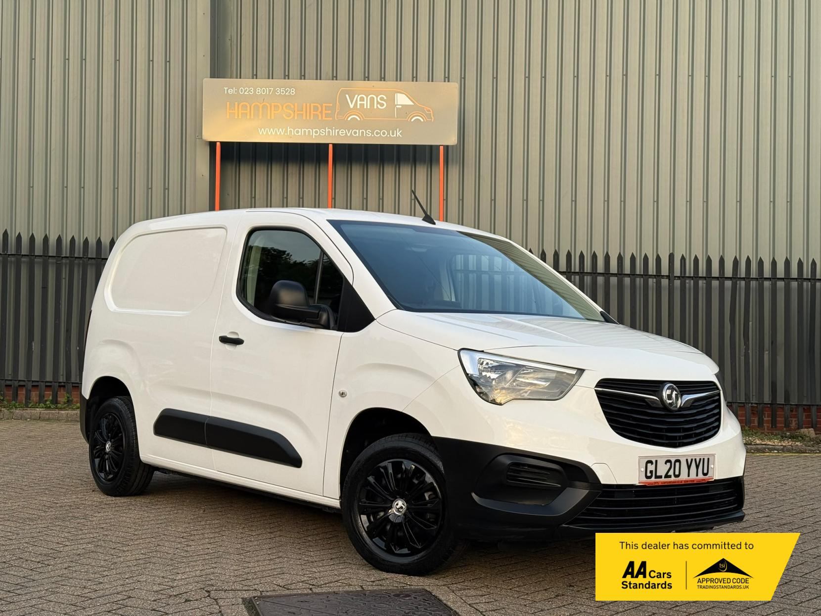 2020 Vauxhall Combo 1.6 Turbo D 2000 Edition Panel Van 4dr Diesel Manual L1 H1 Euro 6 (s/s) (100 ps)