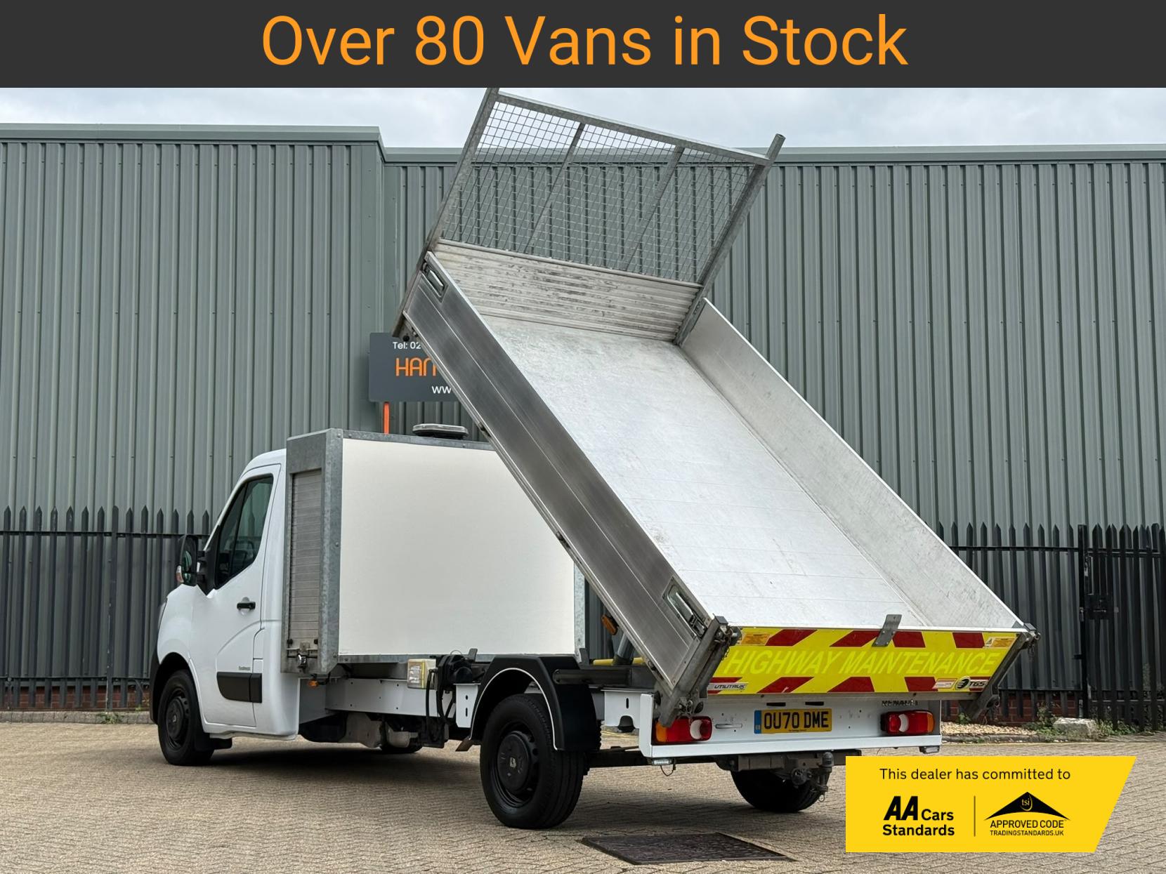 2020 Renault Master 2.3 dCi 35 Business Tipper 2dr Diesel Manual FWD LWB Euro 6 (Aluminium, Tool Box) (135 ps) - Thumbnail 4