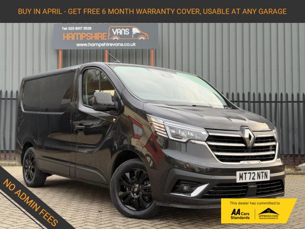Renault Trafic 2.0 dCi Blue SL28 Sport Panel Van 5dr Diesel Manual L1 H1 Euro 6 (s/s) (130 ps)
